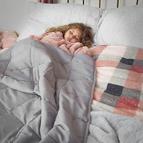 Brentfords Weighted Blanket 4kg for Adults Teenagers Supporting Relaxation - 125 x 150cm, 4kg (9lb)